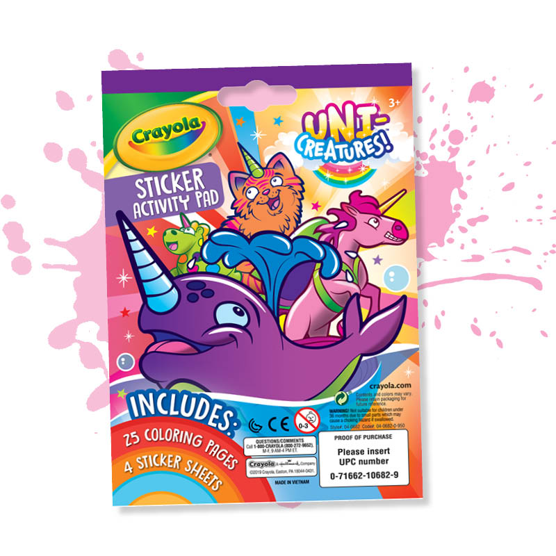 Uni-Creatures Activity Pad