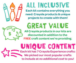 Highlights of Creativity Takeout Kits - all inclusive, great value and unique content!