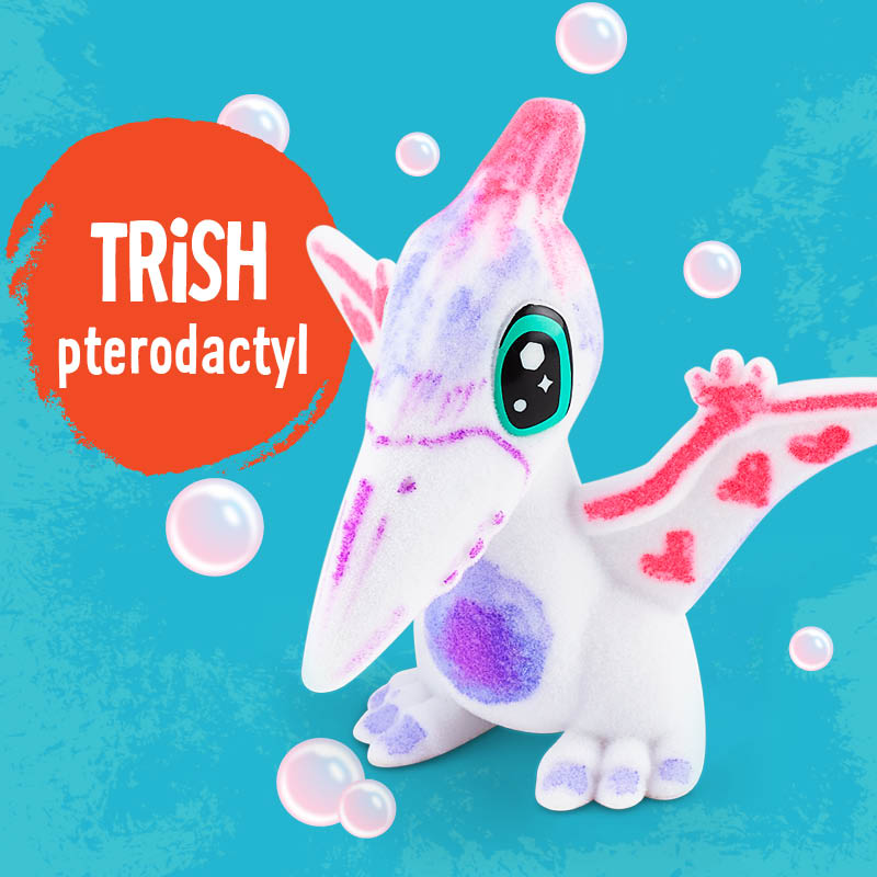 Trish the pterodactyl the scribble scrubbie pet