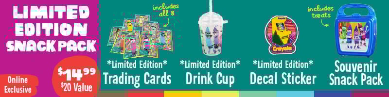 Crayola Experience-Snack Pack Bundle-Horizontal
