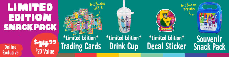 Crayola Experience-Snack Pack Bundle-Horizontal