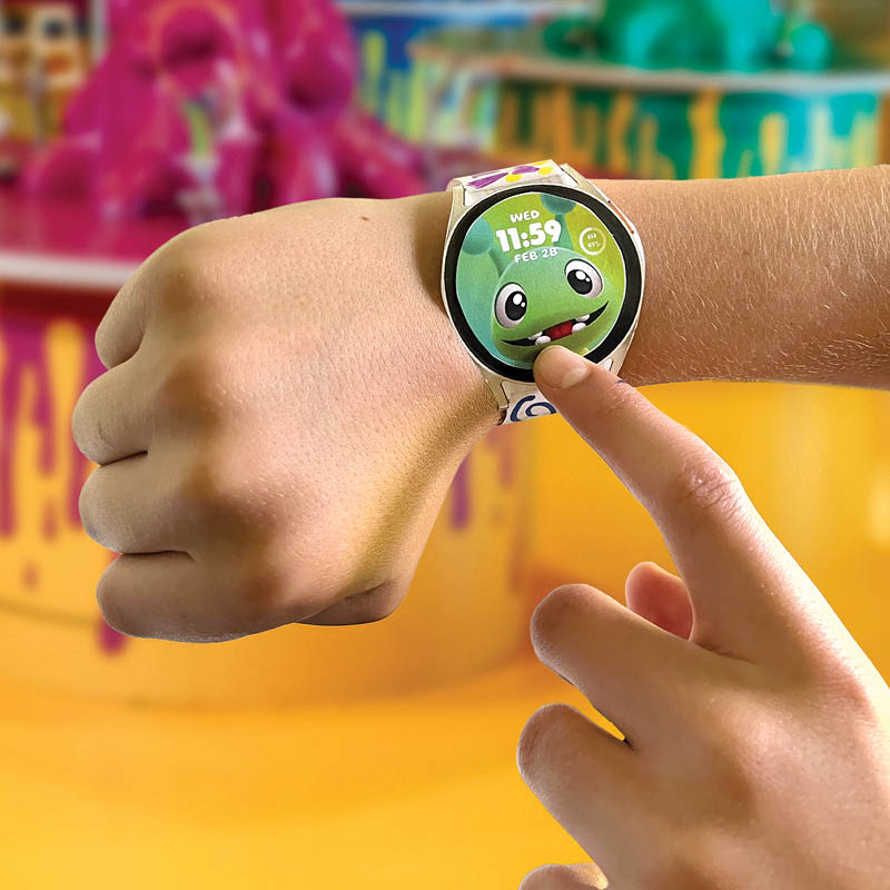 Child wearing a crafted samsung galaxy 7 watch