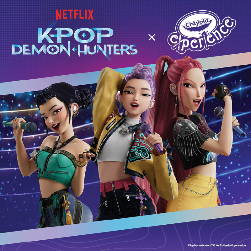 KPop Demon Hunters Pop Up | Crayola Experience Easton, PA