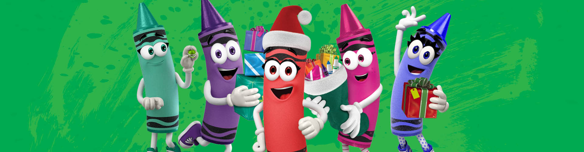 Crayola Experience-Colorful Christmas-Web Slider
