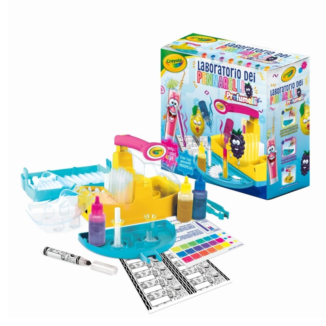 Laboratorio Pennarelli Profumelli Neon contenuto