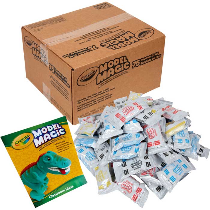 Model Magic Classpack 75 Count 4 Colors. Packaging and Contents.