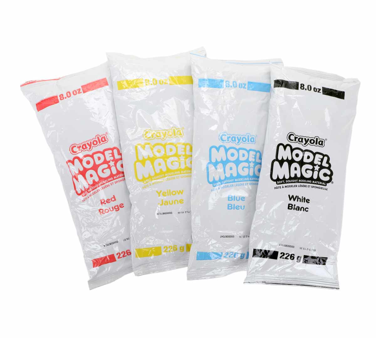 Model Magic Resealable Storage Container  Primary Colors contents