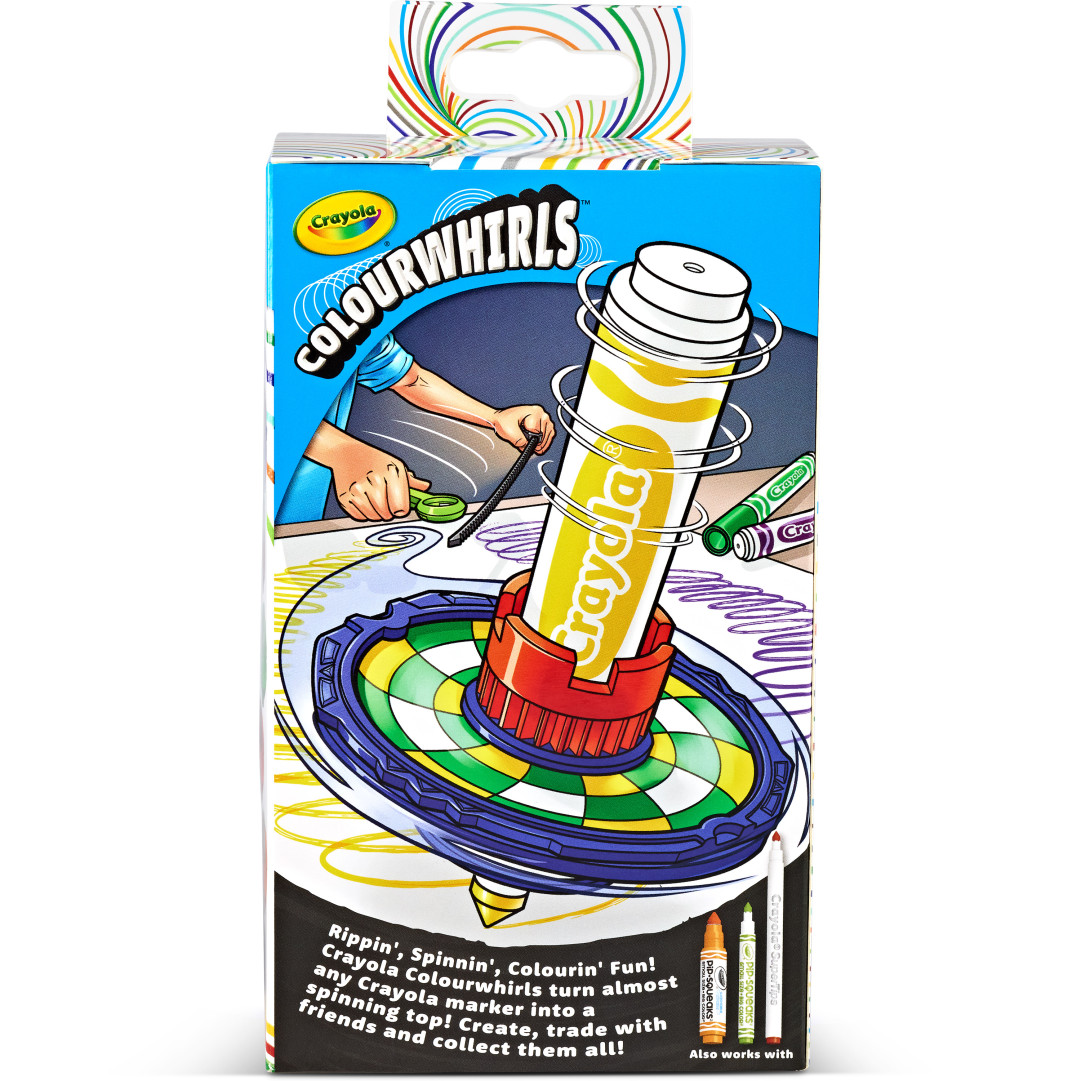 Crayola®  Colourwhirls - Classic Back view.