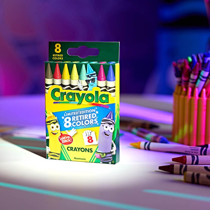 Limited Edition crayon box 8 pack