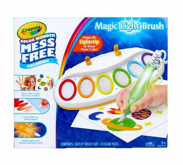 Color Wonder Magic Light Brush, Mess Free Painting
